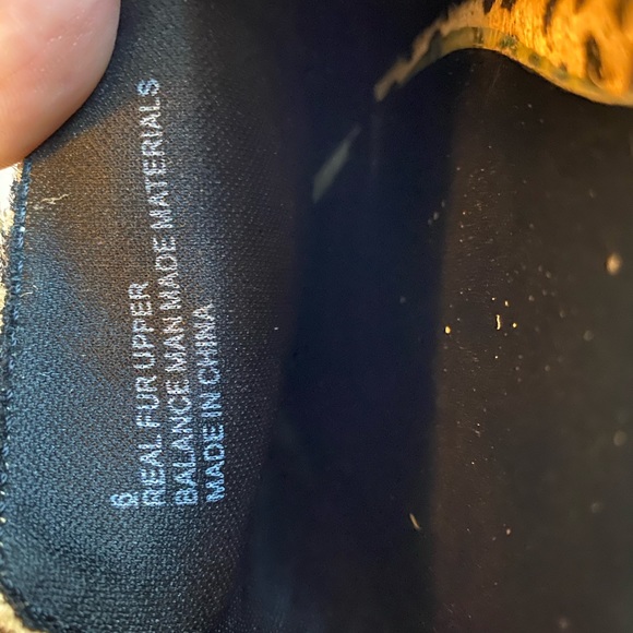 Leopard Cheetah Print Loafer Mules… - Picture 5 of 11